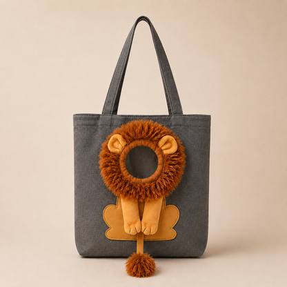 Pawzzy™ - Lion Design Tote Bag