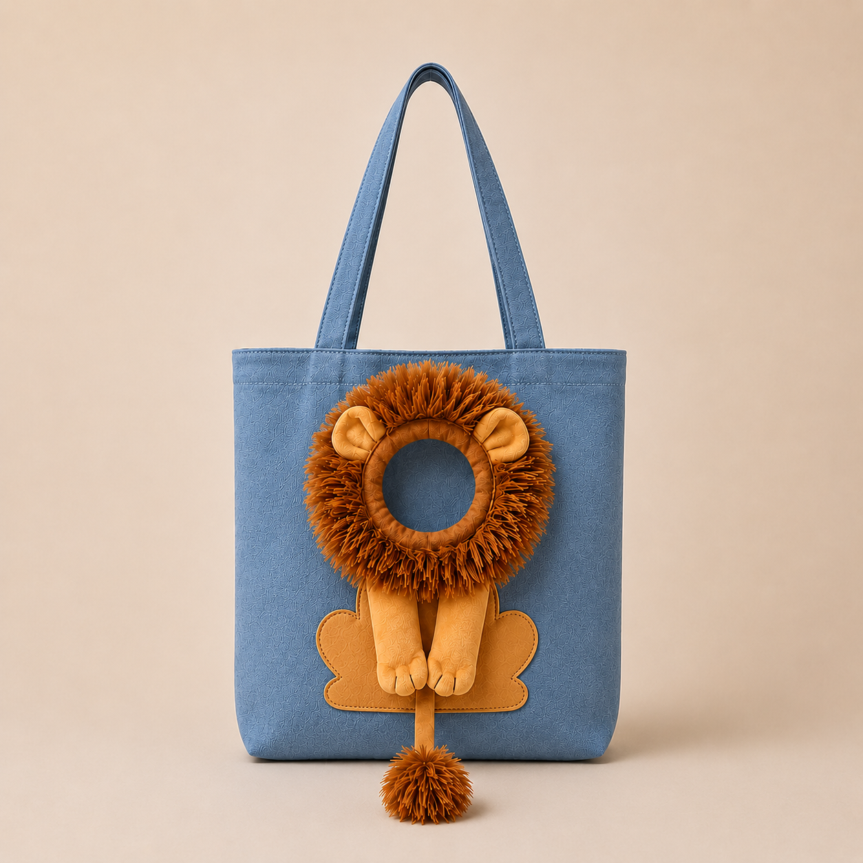 Pawzzy™ - Lion Design Tote Bag